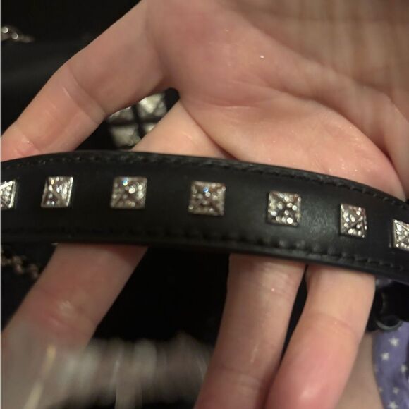 Michael Kors Studded Crystal Crossbody - Picture 9 of 10